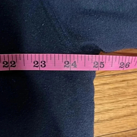 [L]Vintage Brooks Blue  Pull Over crew Neck Sweatshirt - Picture 4 of 7